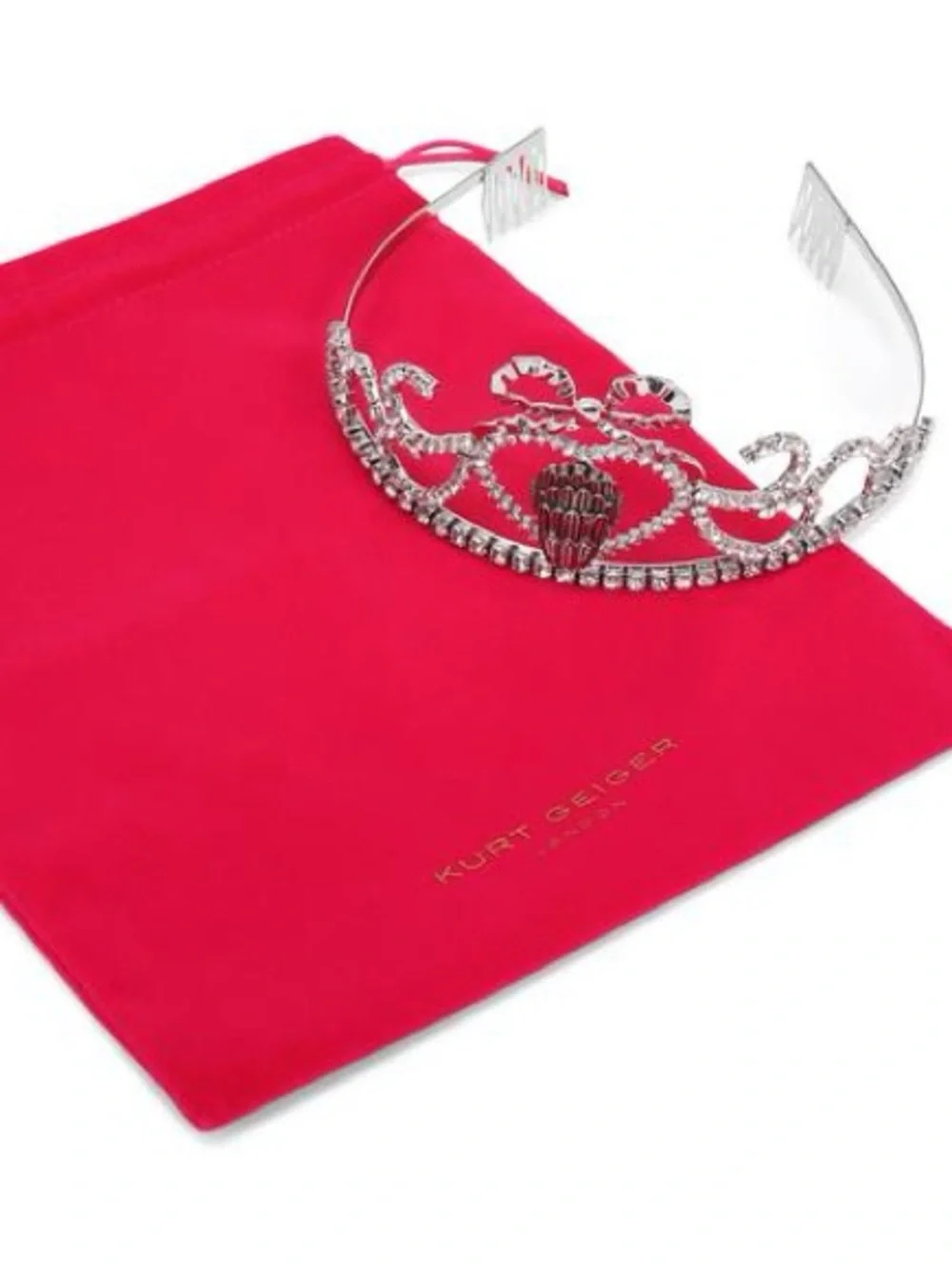 Kurt Geiger London Eagle Crystal Princess Tiara NWT Limited